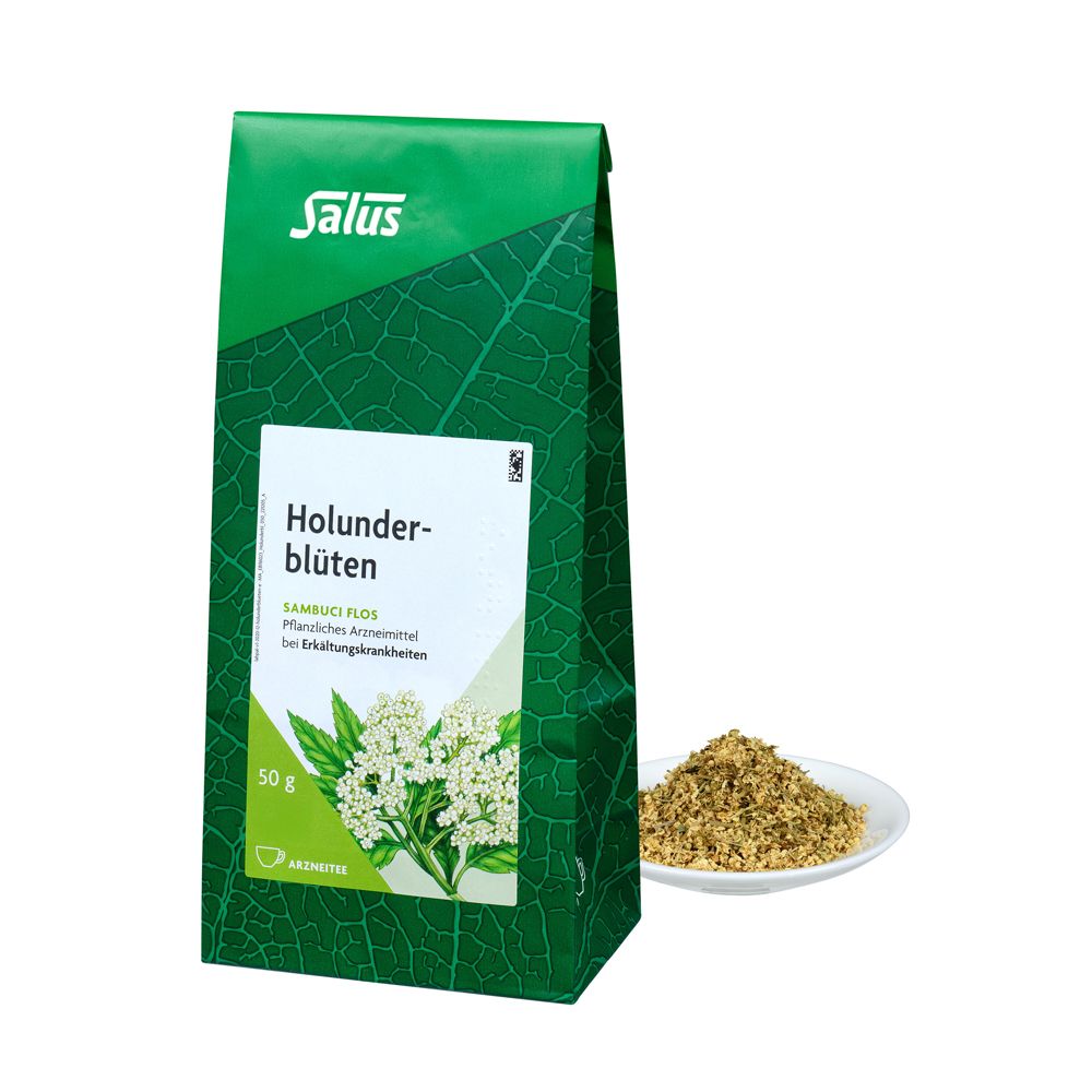 Holunderblüten Arzneitee Sambuci flos Salus 50 g Tee