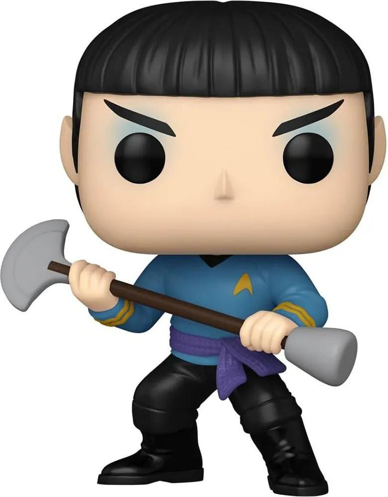 Funko Star Trek POP! & Buddy TV vinyl figuur Spock met wapen, 9 cm