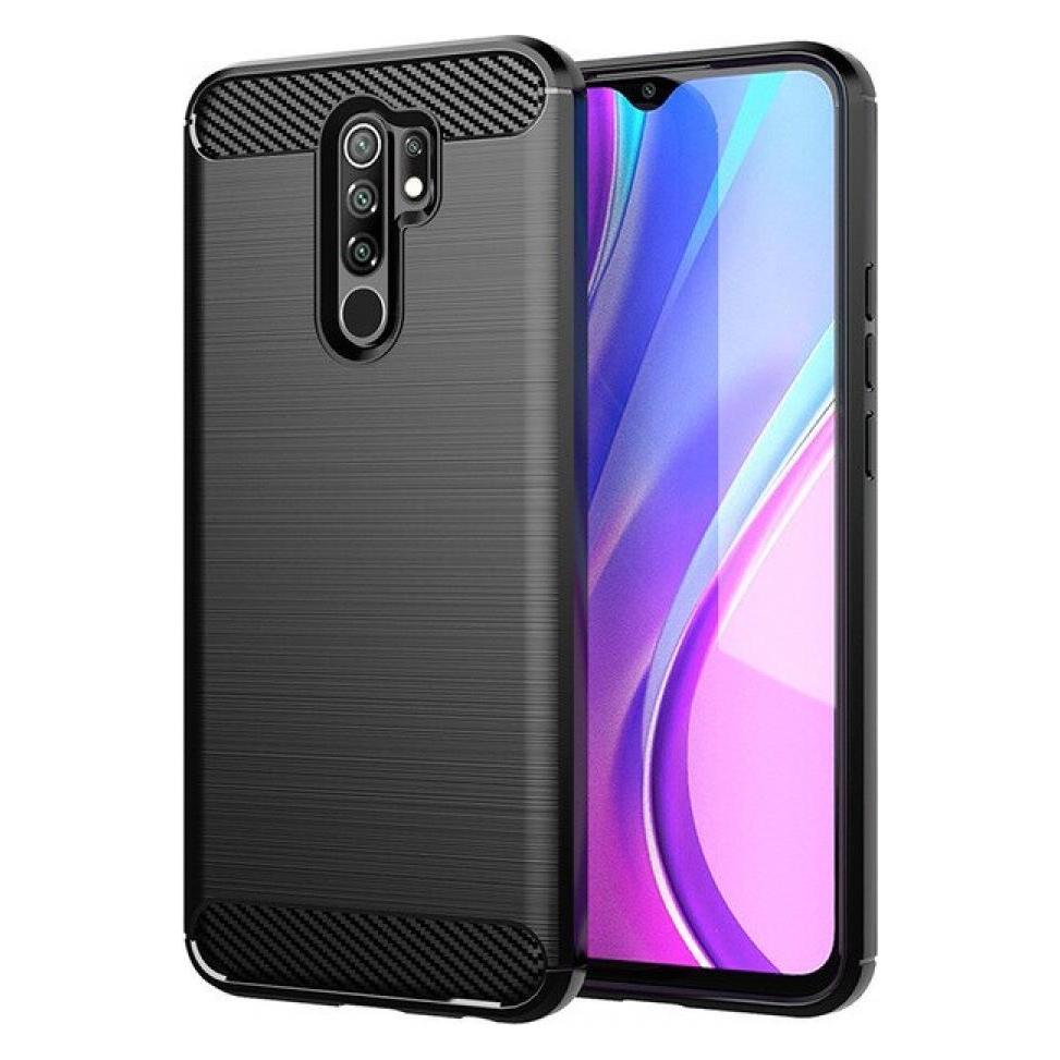 Screenguard Xiaomi Redmi 9 Hülle Carbon Brushed Soft TPU (Xiaomi Redmi 9) (00026689)