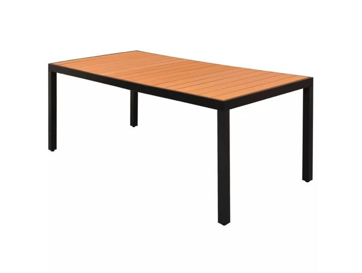 VidaXL - Gartentisch wpc, One Size, Braun