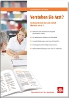 Avoxa - Mediengruppe Deutscher Apotheker GmbH VERSTEHEN Sie Arzt Buch 1 St 05454993
