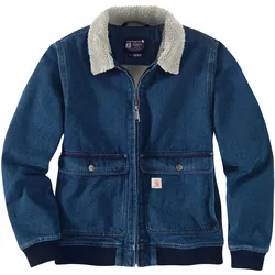 Carhartt Denim-Sherpa, Jeansjacke Damen - Blau (H87) - XS