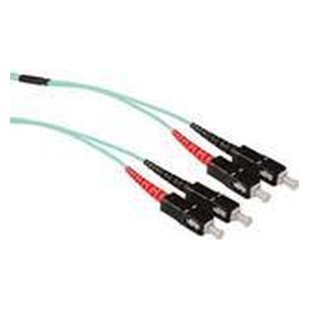 ACT 10 meter Multimode 50/125 OM3 duplex ruggedized fiber cable with SC connectors (10 m) (RL5301)