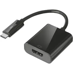 Trust USB-C zu HDMI (HDMI), Video Adapter, Schwarz