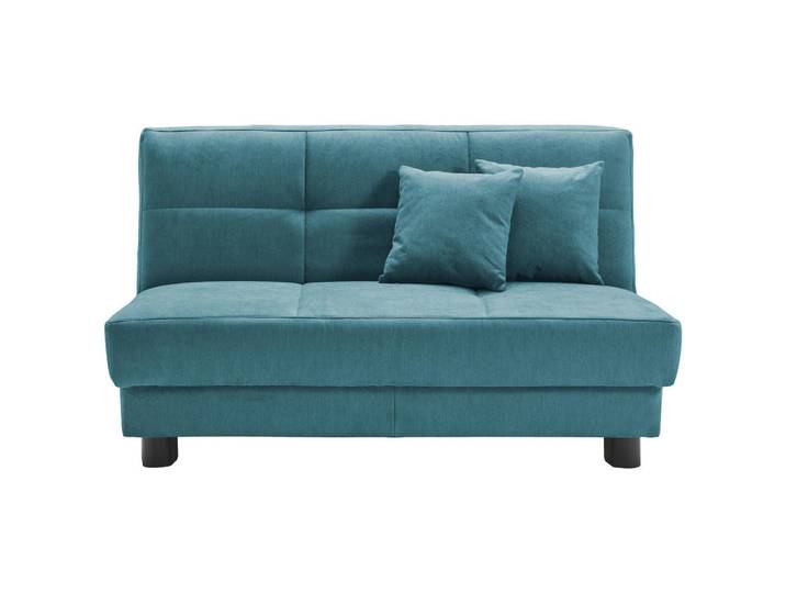 Carryhome Schlafsofa, Petrol, Metall, 2-Sitzer, Füllung: Polyester, 145x85x100 cm, Made in Germany, Liegefunktion, Kinderzimmer & Jugendzimmer, Jugendmöbel, Jugendsofas