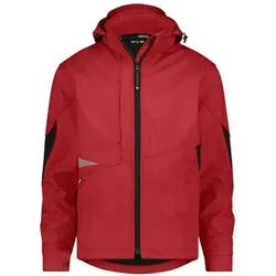 Gravity Softshell-Jacke, rot/schwarz, Größe M - rot/schwarz - M