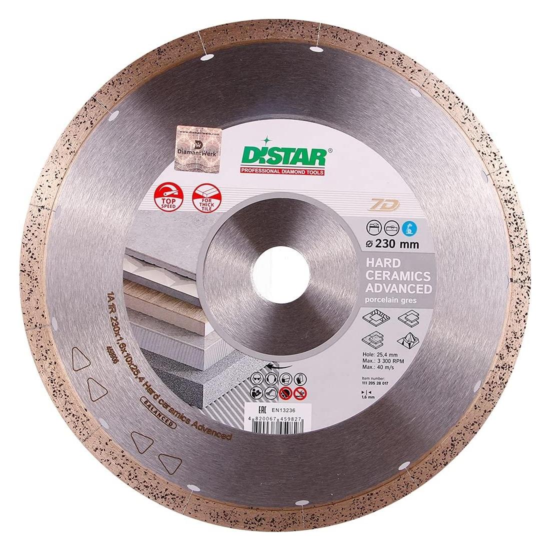 Distar Di-Star TARCZA DIAMENTOWA 230x1,6x10x25,4 Hard ceramics Advanced (885269)