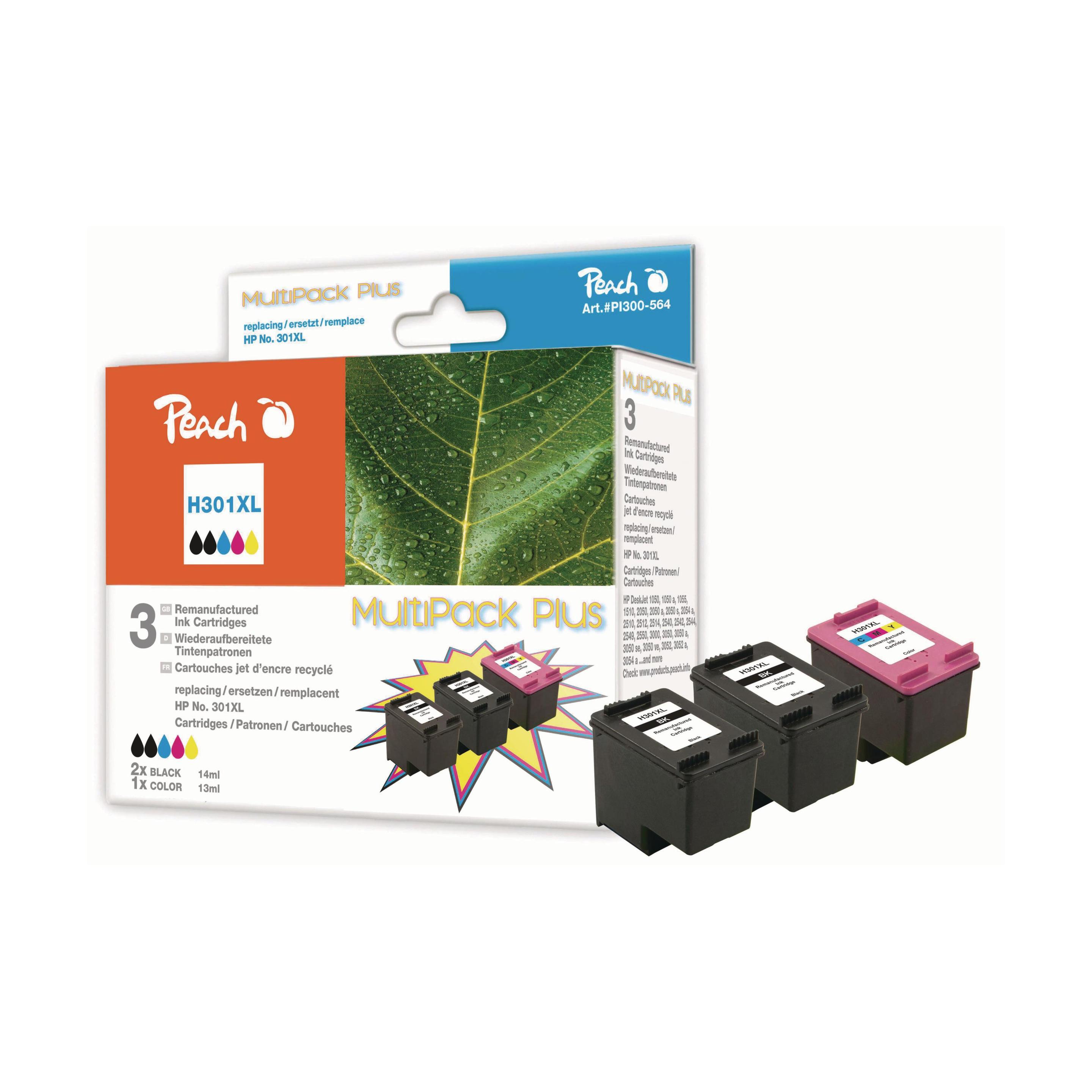 Peach 301XL Multipack (BK, Color) (PI300-564)