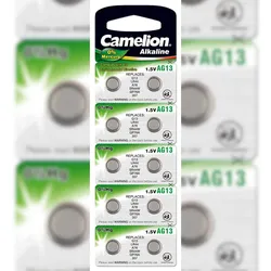 Knopfzelle Camelion Typ LR44 Alkaline 10er Blisterkarte