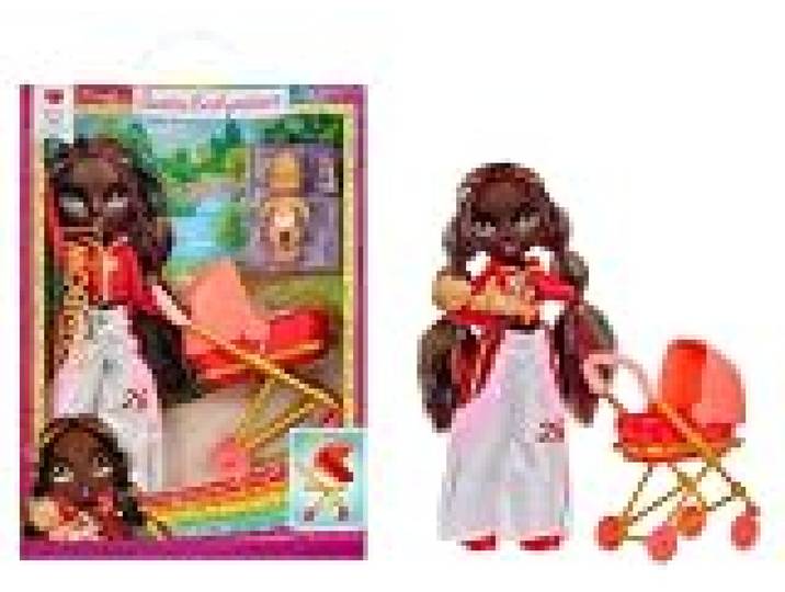RAINBOW HIGH Junior Junior High Babysitters – Iris Bow, Poupée 23 cm