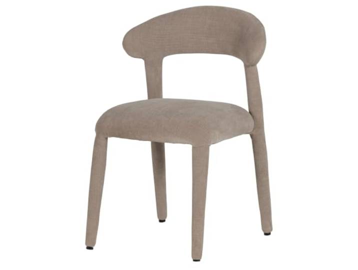 WOOOD Sile Esszimmerstuhl Leinenlook Sand - 2Er Set