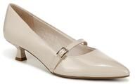 Women's Madelyn Mary Jane Heel by LifeStride in Almond Milk Leather (Size 9 M)