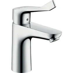 hansgrohe Focus Care Waschtischarmatur 31915000 ComfortZone 100, extra langer Hebel, ohne Ablauf