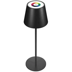 RealPower LED TableLight 360 RGB Tischleuchte 3 W Schwarz