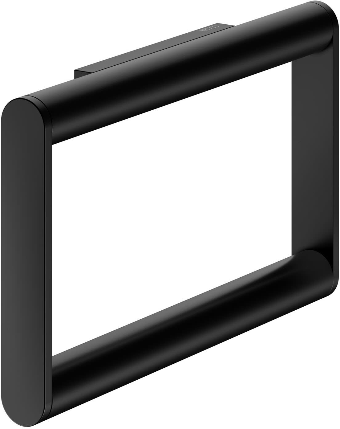 Keuco Plan Black Selection Handtuchring, Accessoires, 14921370000, schwarz matt