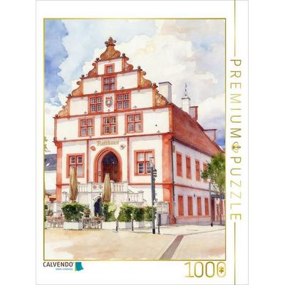 CALVENDO Puzzle Rathaus Bad Salzuflen | 1000 Teile Lege-Größe 64x48cm Foto-Puzzle für glückliche Stunden