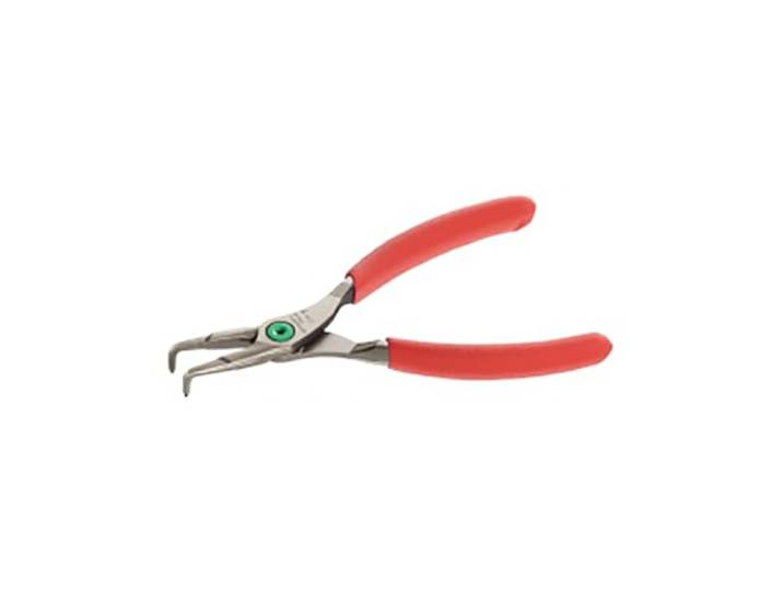 Facom 199A.18 Pince pour Circlips intérieurs - Bec 90° - 19 mm - 60 mm\, Rouge et Argent