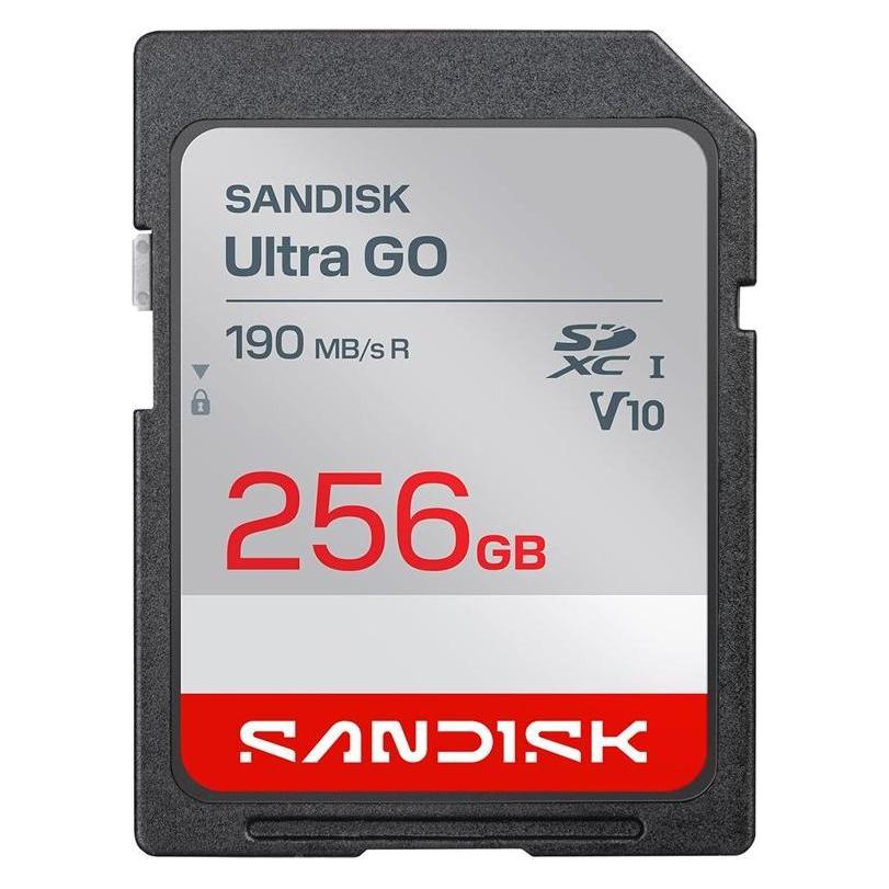 Sandisk Ultra Go (256 GB, SDXC, U1, UHS-I) (SDSDUGN-256G-GN6IN)