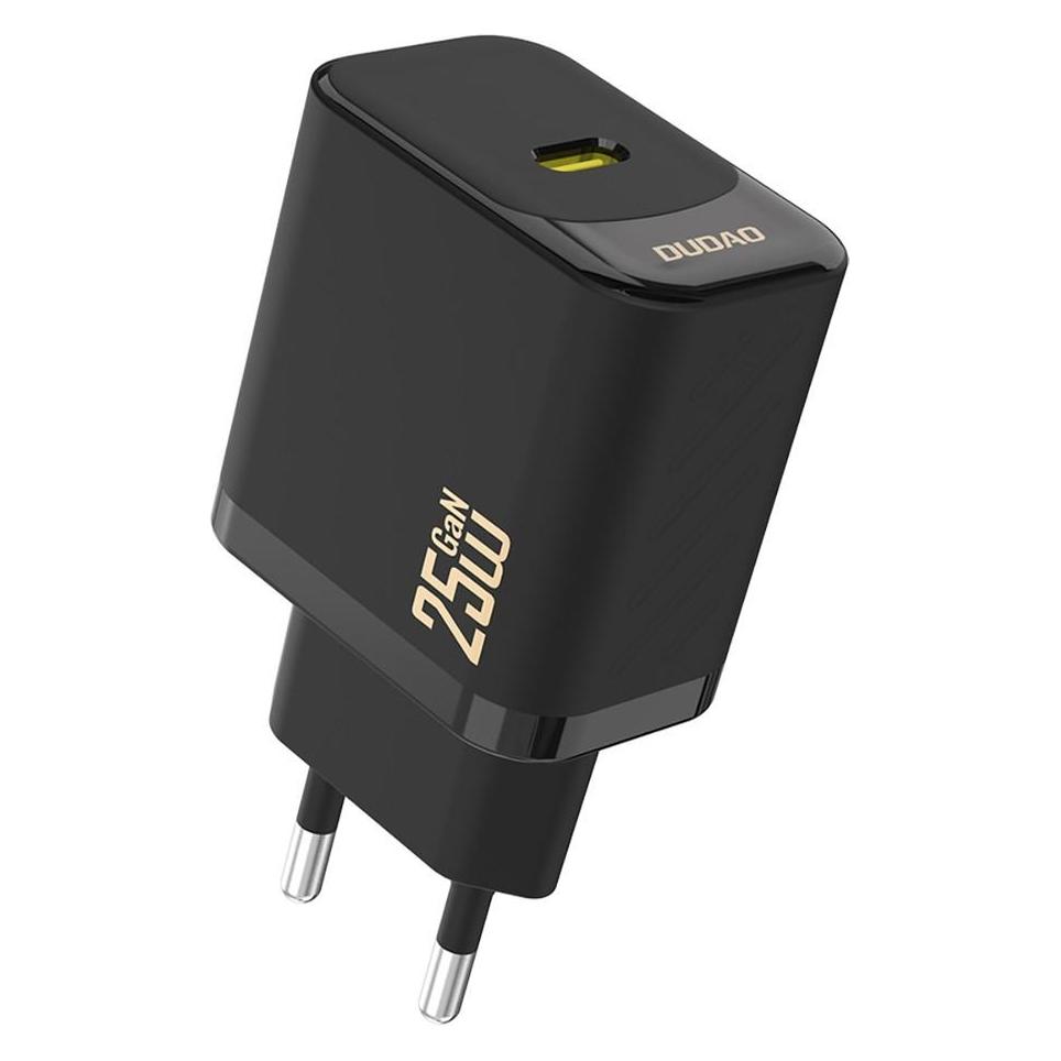 Dudao A27EU 25W GaN Charger Black (25 W, 1 Port) (A27EU-black)