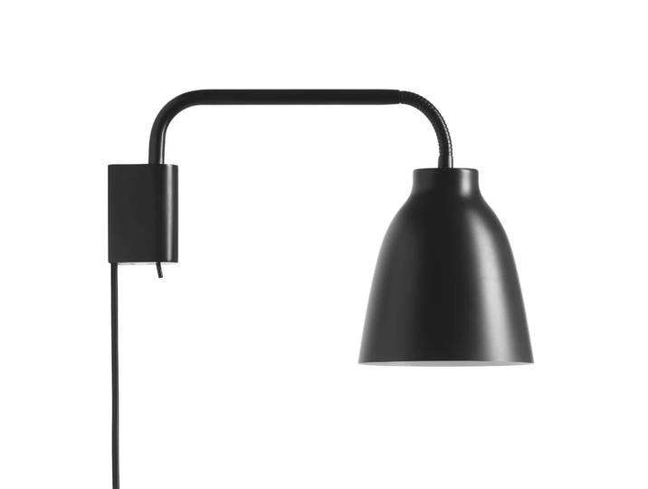 Fritz Hansen Caravaggio Read wandlamp Zwart