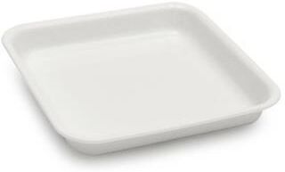 Sss Vassoio Quadrato 22 x 22 cm Bianco