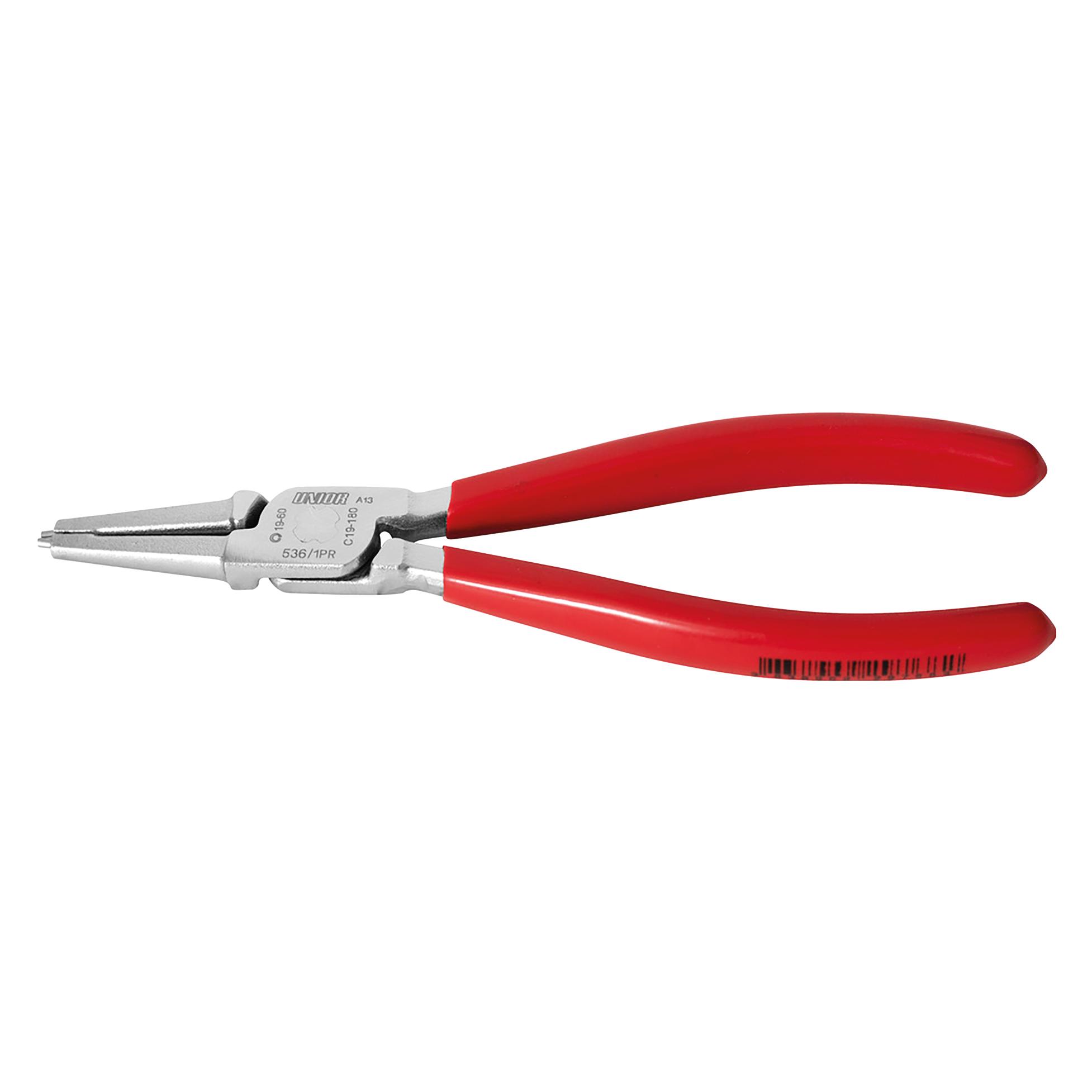 Unior 536/1PR Sicherungsringzange, innen, gerade, 12-25mm, red (52566659)
