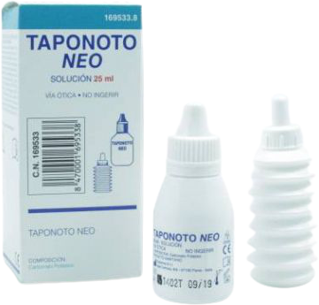 Teofarma Taponoto Neo Solución Limpieza Oído 25 ml