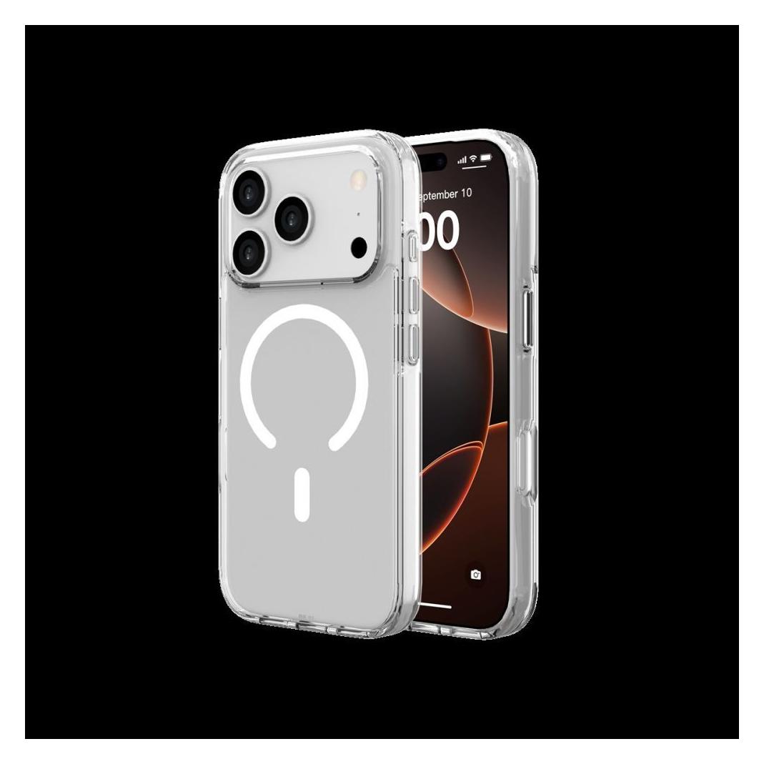 Just Back panel cover Must MUST MAGSAFE CRYSTAL I for iPhone 17 Pro Clear (Apple iPhone 17 Pro) (JUST MUST)