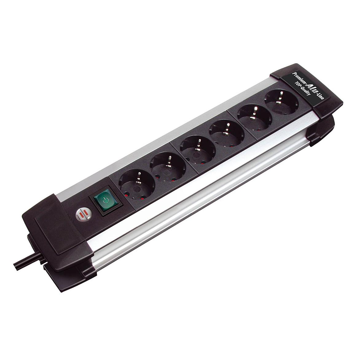 Brennenstuhl Premium-Alu-Line (6x, 3 m) (1391000018)