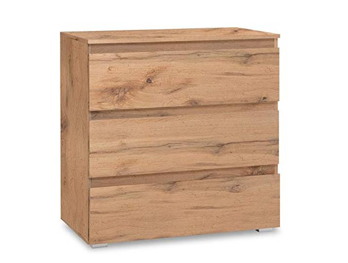 Newfurn Kommode mit Schubladen Honig Eiche Landhaus Schlafzimmer