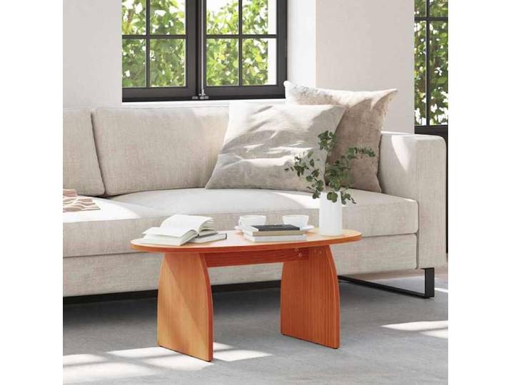 Table Basse-Table Salon Marron cire 389232