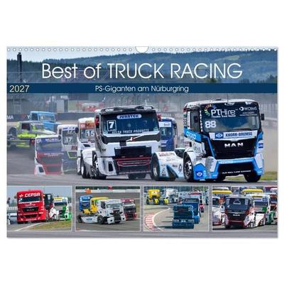 Best of TRUCK RACING (Wandkalender 2027 DIN A3 quer), CALVENDO Monatskalender