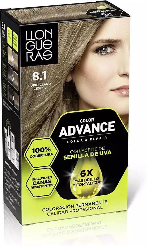 Llongueras Color Advance 8.1-Light Ash Blonde