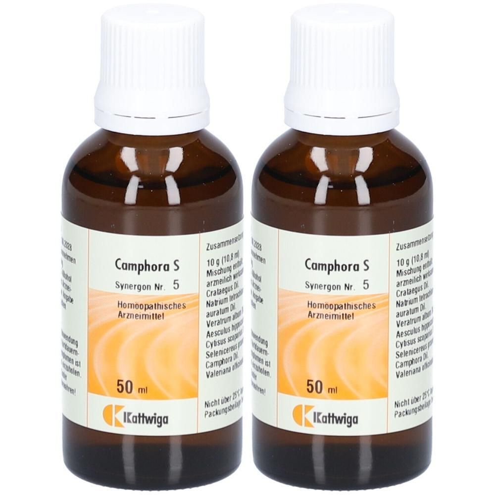 Synergon Komplex 5 Camphora S Tropfen 2x 2x50 ml