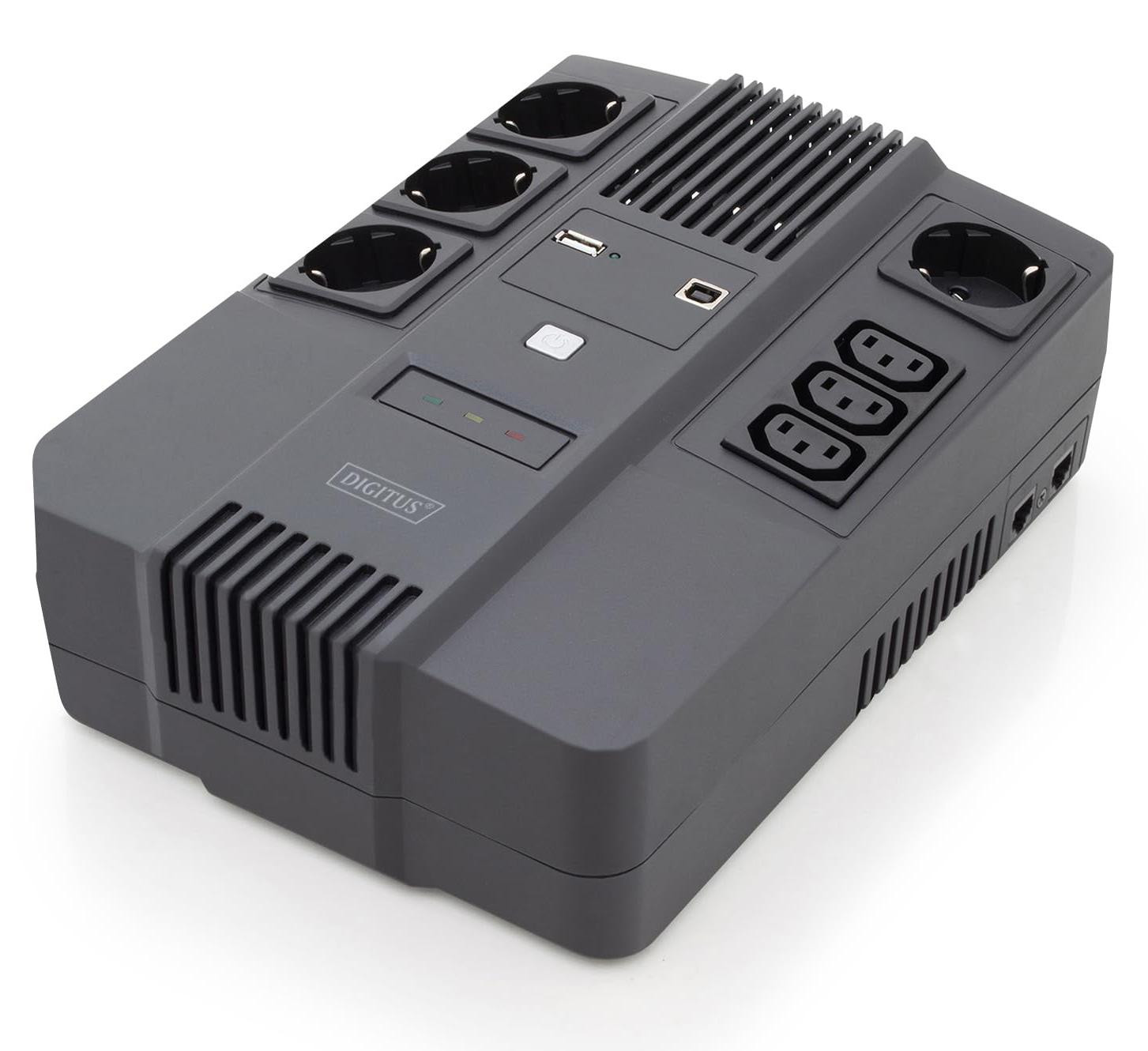 Selius Ononderbroken voeding 800VA 480W met 4 contactdozen