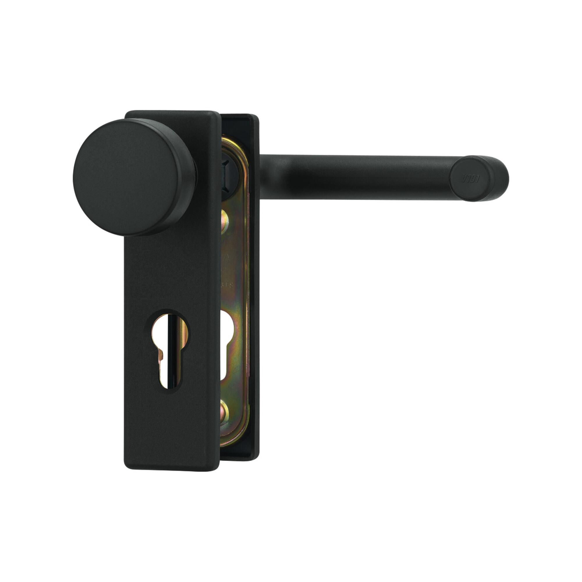 ABUS KFG SB-Header Schutzbeschlag aus Aluminium mit Ziehschutzrosette und Wechselgarnitur, 21526)