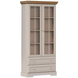 VITRINE Dulci Kaschmir und Holz