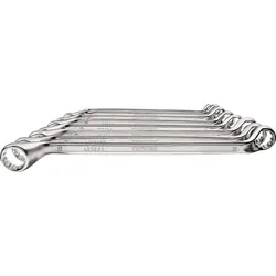 Doppelringschlüsselsatz 8-tlg.SW 6-22mm tief gekr.TECWERK