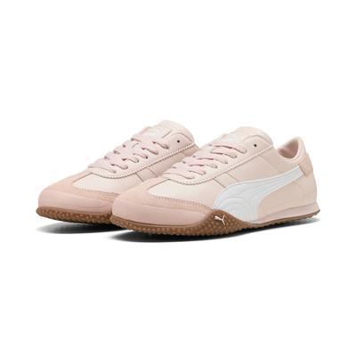 Sneaker PUMA "BELLA UT LEA", Damen, Gr. 42, rosa (island pink, puma weiß), Synthetik, mehrfarbig, Schuhe Sneaker, für sportliche Aktivitäten und Streetwear, mit Textil-Innenmaterial