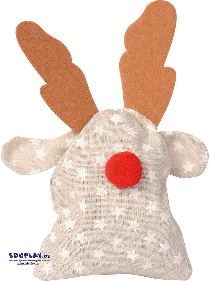 Eduplay Weihnachtstüte "Rentier" in Beige - onesize