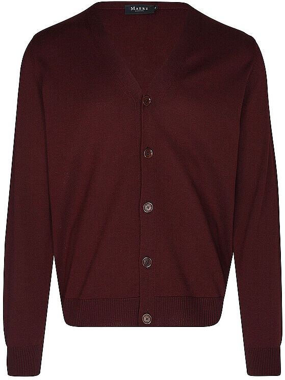 MAERZ Cardigan dunkelrot   50 50