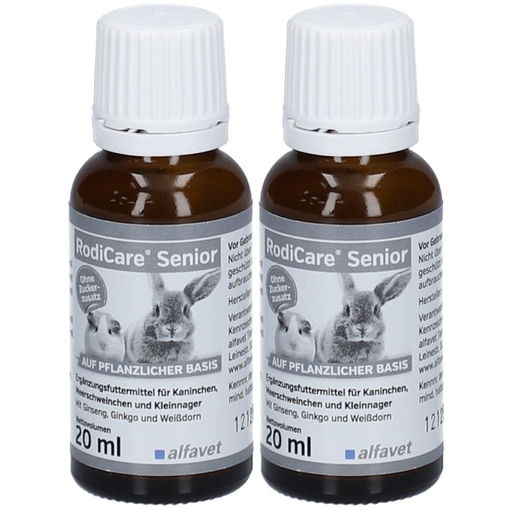 Rodicare Senior flü.f.Kanin./Kleinnager/Meerschw. 2x 2x20 ml Flüssigkeit