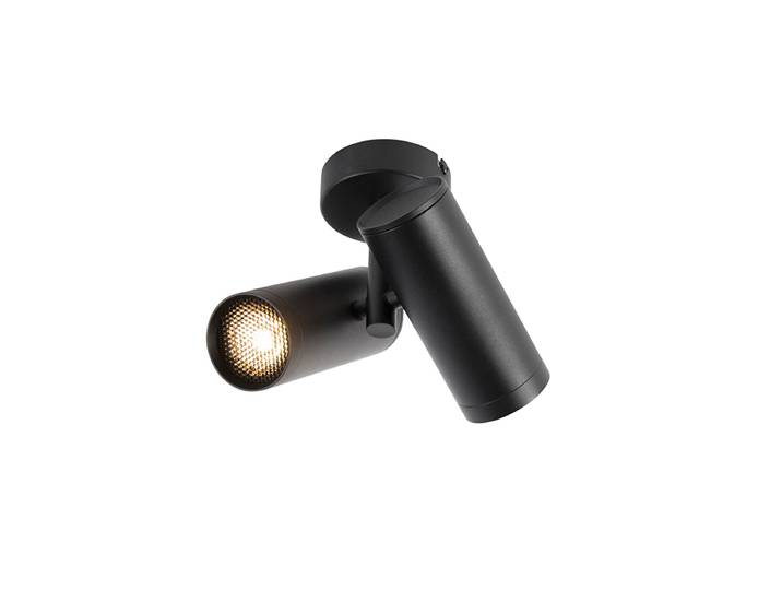Spot design noir 2 lumières - Scopio Honey