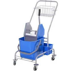 PUTZWAGEN Kunststoff Metall Blau