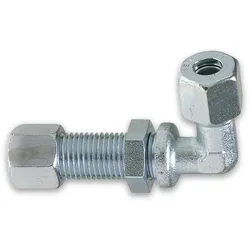 Schottverschraubung Winkelform, verschiedene Varianten (Ausführung: 8 mm)