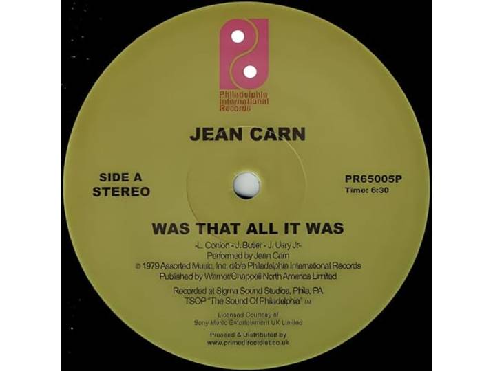 Jean Carn - Was That All It Was