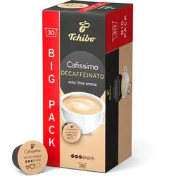 Cafissimo Decaffeinato - entkoffeiniert - 30 Kapseln - Intensität: 3/6