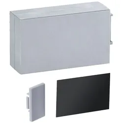 Paulmann LumiTiles Zubehör Profil Top Abdeckung  45x24mm Telegrau 78407