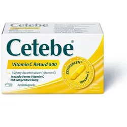 CETEBE Vitamin C Retardkapseln 500 mg 60 St