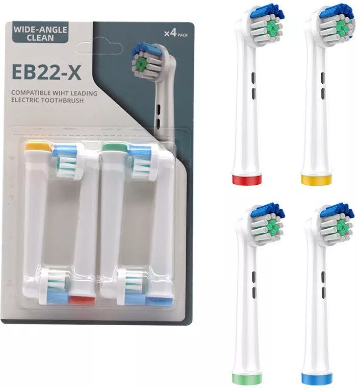 INF Aufsteckbürsten für Braun Oral B 1000 EB22-X 4er-Pack